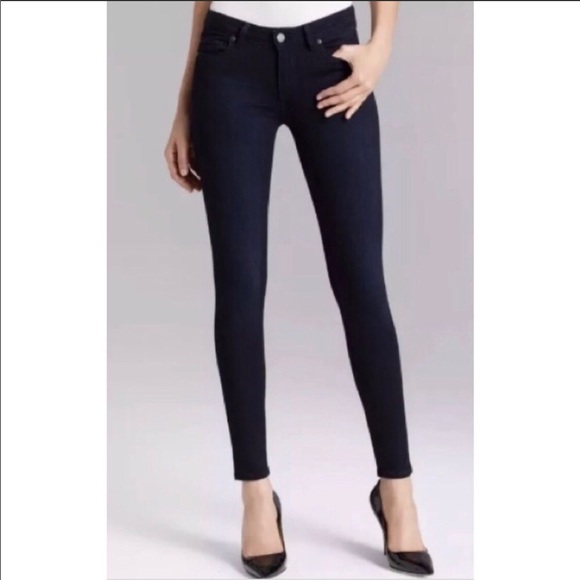 Paige Verdugo Ivan Dark Wash Ankle Jeans - Picture 8 of 8